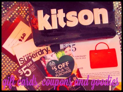 More coupons and gift cards; can't wait to go back to the Bev Cen!